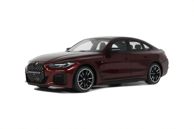 Laad de afbeelding in de Gallery-viewer, Bmw M440I XDRIVE GRAN COUPE AVENTURIN ROOD III METALLIC INDIVIDUAL OTTOmobile 1:18
