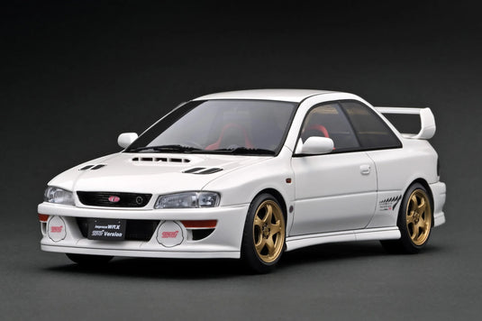 Subaru Impreza WRX Type R Sti Versie V (GC8) Wit IGNITION MODEL 1:18