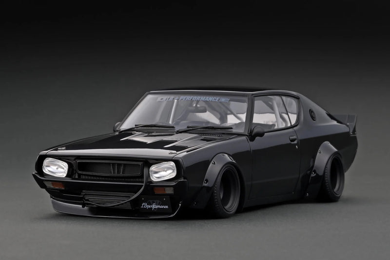 Laad de afbeelding in de Gallery-viewer, Kenmeri LB-WORKS 2Dr Zwart IGNITION MODEL 1:18
