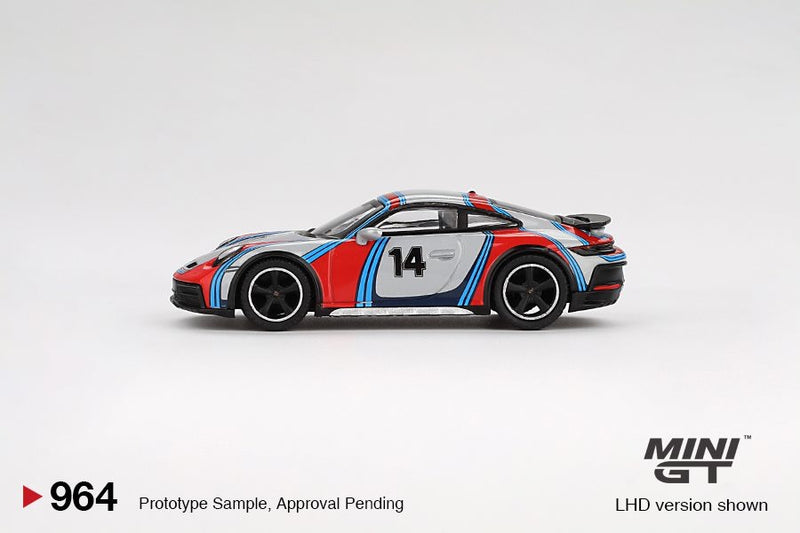 Chargez l&#39;image dans la visionneuse de la galerie, Porsche 911 (992) DAKAR ICE GRIS METALLIC RALLY TRIBUTE 2024 (LHD) MINI GT 1:64
