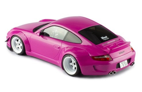 Chargez l&#39;image dans la visionneuse de la galerie, Porsche RWB 997 Rose IXO 1:18
