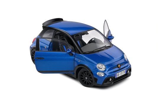 Fiat 695 (500) Abarth Tribute 131 Rally BLEU 2022 SOLIDO 1:18