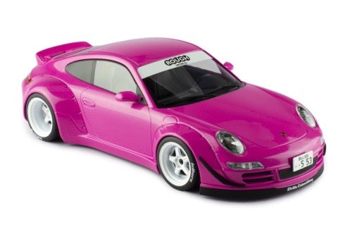 Chargez l&#39;image dans la visionneuse de la galerie, Porsche RWB 997 Rose IXO 1:18
