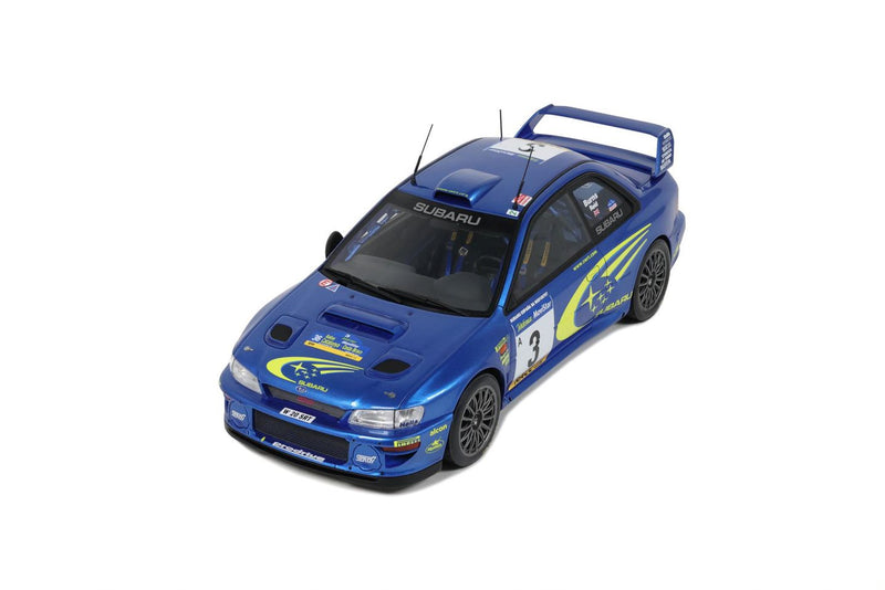 Laad de afbeelding in de Gallery-viewer, Subaru IMPREZA S6 WRC BLAUW CATALUNYA 2000 OTTOmobile 1:18
