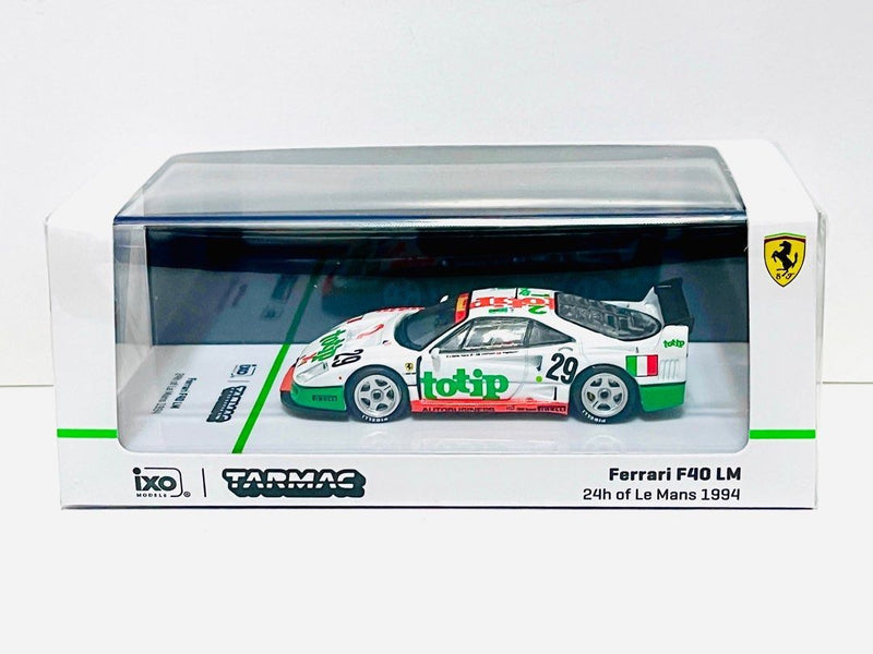 Laad de afbeelding in de Gallery-viewer, Ferrari F40 24H Le Mans 1994 TARMAC WORKS 1:64
