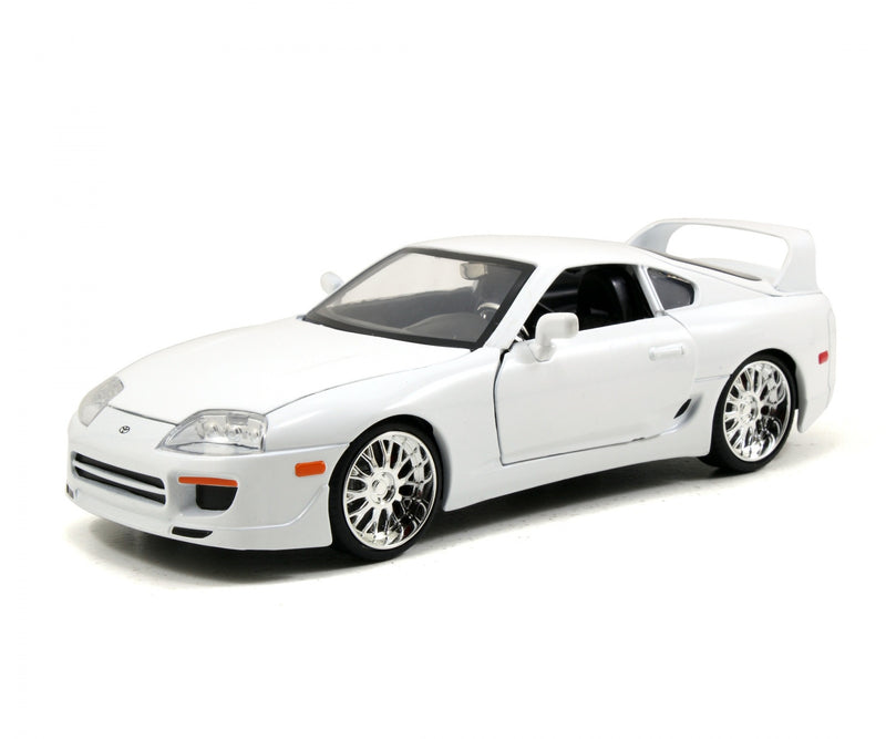 Laad de afbeelding in de Gallery-viewer, Fast &amp; Furious Toyota Supra 1995 Wit JADA 1:24
