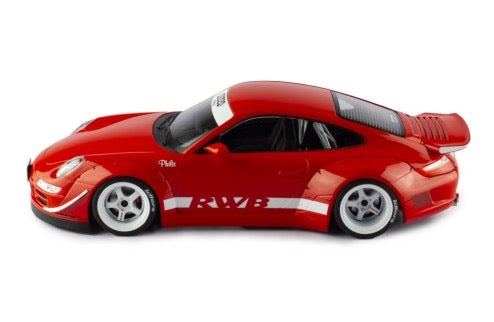 Chargez l&#39;image dans la visionneuse de la galerie, Porsche RWB 997 Rouge/Blanc IXO 1:18
