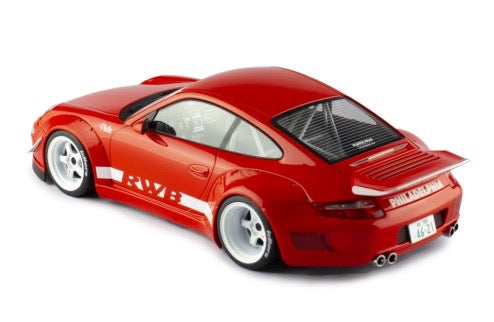 Chargez l&#39;image dans la visionneuse de la galerie, Porsche RWB 997 Rouge/Blanc IXO 1:18
