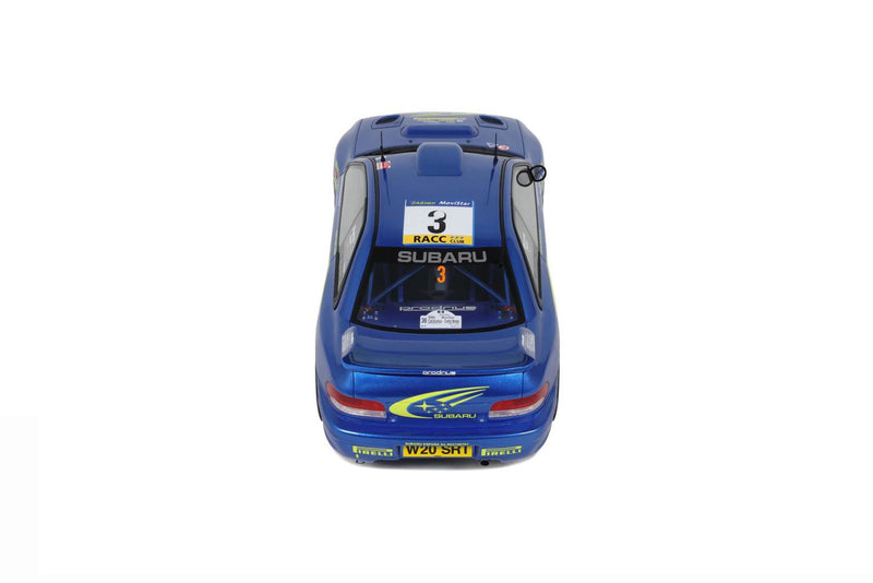 Laad de afbeelding in de Gallery-viewer, Subaru IMPREZA S6 WRC BLAUW CATALUNYA 2000 OTTOmobile 1:18
