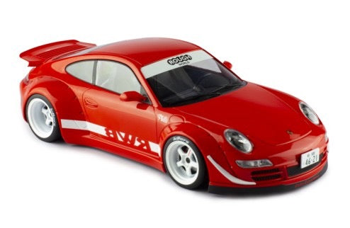 Chargez l&#39;image dans la visionneuse de la galerie, Porsche RWB 997 Rouge/Blanc IXO 1:18
