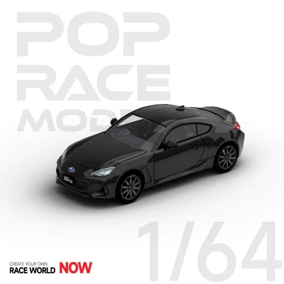 Load image into Gallery viewer, Subaru BRZ 2022 Black POP RACE 1:64
