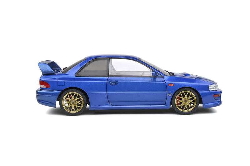 Load image into Gallery viewer, Subaru IMPREZA 22B SONIC BLUE 1998 SOLIDO 1:18
