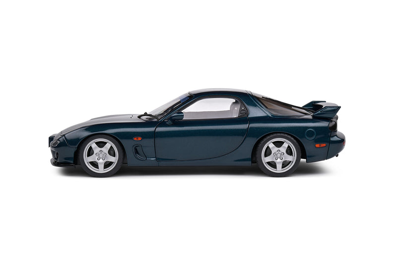 Chargez l&#39;image dans la visionneuse de la galerie, Mazda RX7 FD3RS MONTEGO BLEU MICA 1994 SOLIDO 1:18
