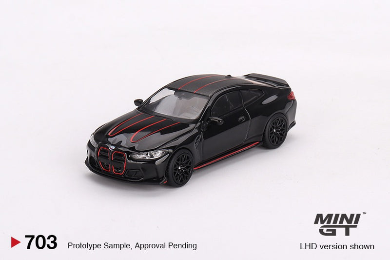 Load image into Gallery viewer, Bmw M4 CSL Black (LHD) MINI GT 1:64
