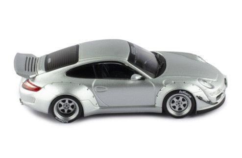 Chargez l&#39;image dans la visionneuse de la galerie, Porsche RWB 997 Argenté IXO 1:43
