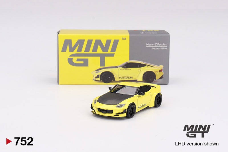 Laad de afbeelding in de Gallery-viewer, Nissan Z 400 PANDEM 2024 (LHD) MINI GT 1:64
