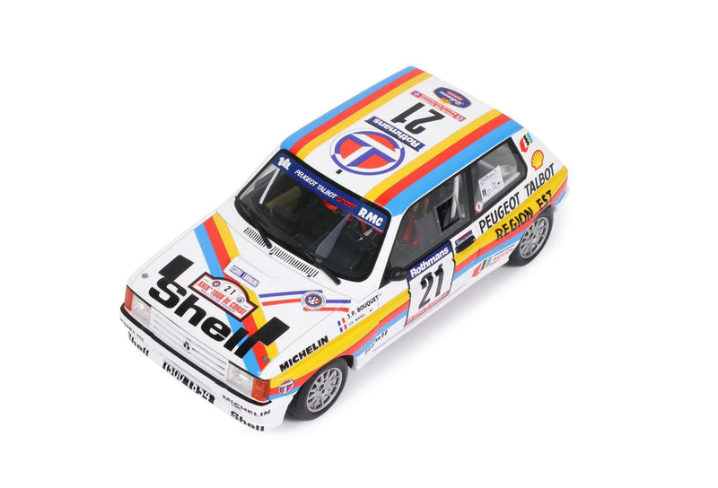 Load image into Gallery viewer, Talbot SAMBA RALLYE GR.B WHITE J.P.BOUQUET TDC 1985 OTTOmobile 1:18
