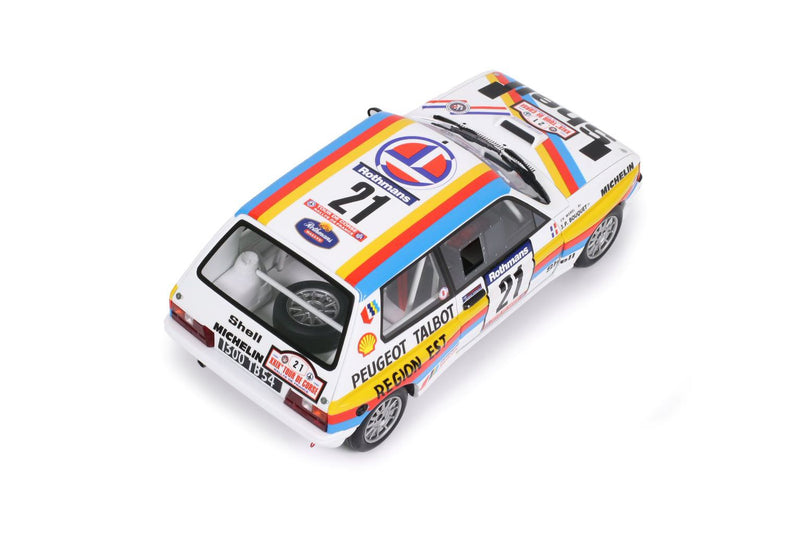 Load image into Gallery viewer, Talbot SAMBA RALLYE GR.B WHITE J.P.BOUQUET TDC 1985 OTTOmobile 1:18
