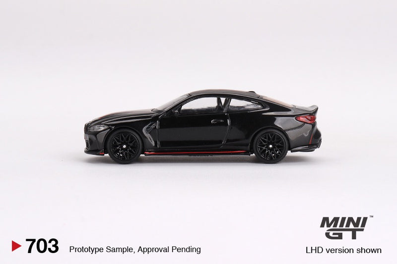 Load image into Gallery viewer, Bmw M4 CSL Black (LHD) MINI GT 1:64
