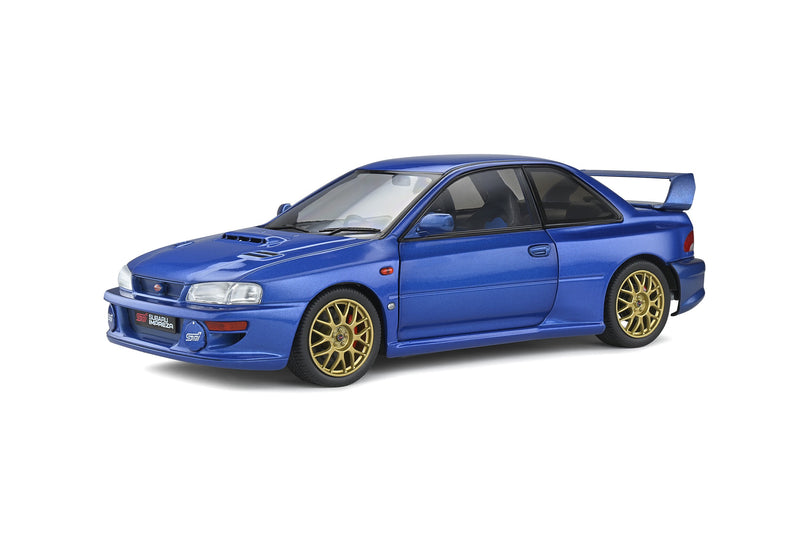 Load image into Gallery viewer, Subaru IMPREZA 22B SONIC BLUE 1998 SOLIDO 1:18
