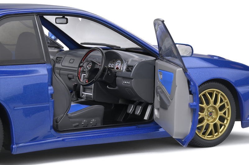 Load image into Gallery viewer, Subaru IMPREZA 22B SONIC BLUE 1998 SOLIDO 1:18
