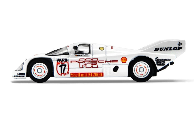 Laad de afbeelding in de Gallery-viewer, Porsche 962 LM Shell Combo #35 &amp; #36 Winnaar 24h Le Mans 1994 (LIMITED EDITION 1500 STUKS) Geel/Rood/Wit/Zwart TINY TOYS 1:64
