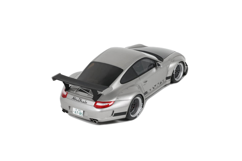 Laad de afbeelding in de Gallery-viewer, Porsche RWB ABU ZILVER 2024 GT SPIRIT 1:18
