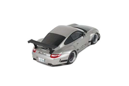 Porsche RWB ABU ZILVER 2024 GT SPIRIT 1:18