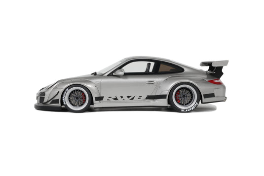Porsche RWB ABU ZILVER 2024 GT SPIRIT 1:18