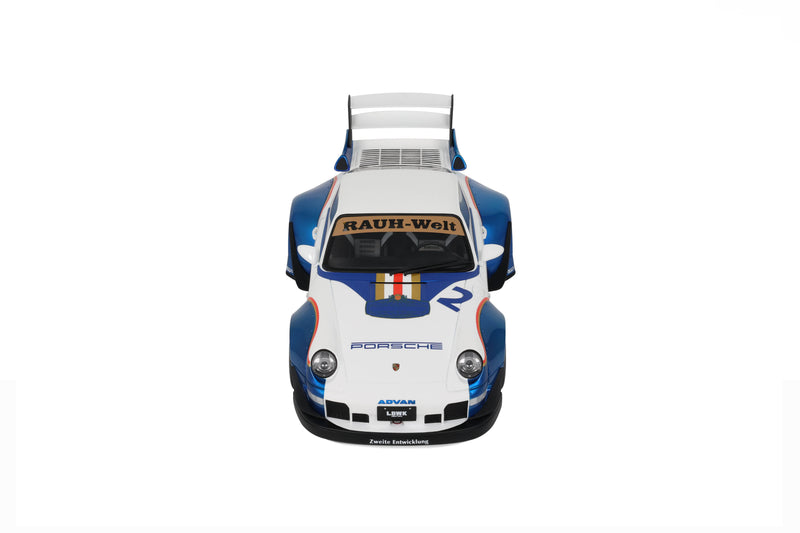 Chargez l&#39;image dans la visionneuse de la galerie, Porsche RWB X LIBERTY WALK BLANC/BLEU 2023 GT SPIRIT 1:18
