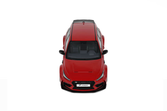 Hyundai PRIOR DESIGN I30 N ENGINE RED 2021 OTTOmobile 1:18