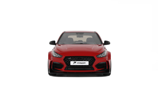 Hyundai PRIOR DESIGN I30 N ENGINE RED 2021 OTTOmobile 1:18