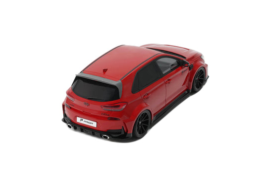 Hyundai PRIOR DESIGN I30 N ENGINE RED 2021 OTTOmobile 1:18