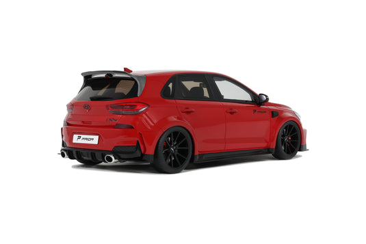 Hyundai PRIOR DESIGN I30 N ENGINE RED 2021 OTTOmobile 1:18