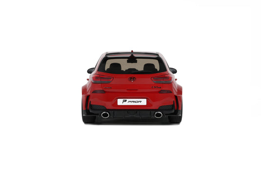 Hyundai PRIOR DESIGN I30 N ENGINE RED 2021 OTTOmobile 1:18