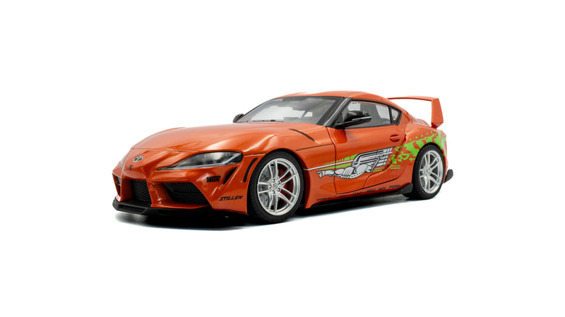 Load image into Gallery viewer, Toyota GR SUPRA TRIBUTE ORANGE 2024 SOLIDO 1:18
