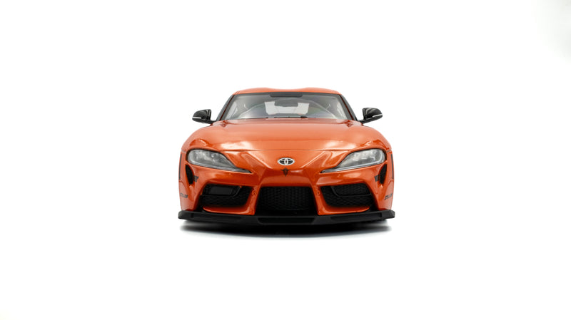 Load image into Gallery viewer, Toyota GR SUPRA TRIBUTE ORANGE 2024 SOLIDO 1:18
