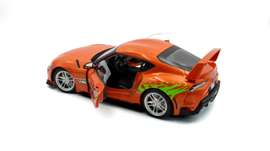 Toyota GR SUPRA TRIBUTE ORANJE 2024 SOLIDO 1:18