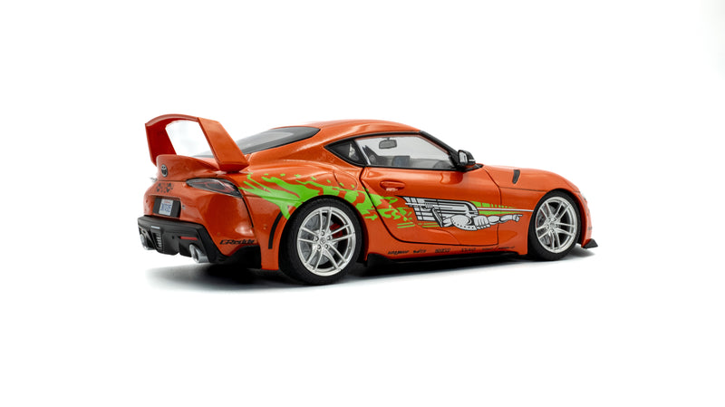 Load image into Gallery viewer, Toyota GR SUPRA TRIBUTE ORANGE 2024 SOLIDO 1:18
