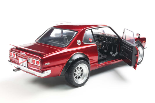Nissan SKYLINE (C10) HAKOSUKA SOLIDO WORKS RED 1970 SOLIDO 1:18