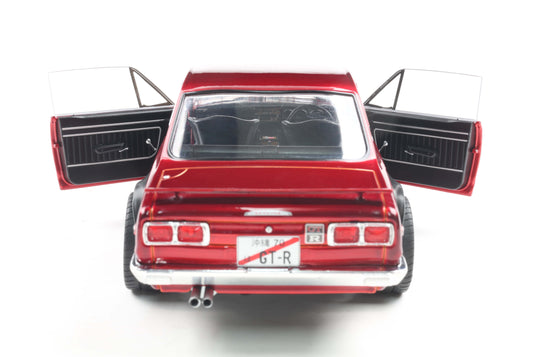 Nissan SKYLINE (C10) HAKOSUKA SOLIDO WORKS RED 1970 SOLIDO 1:18