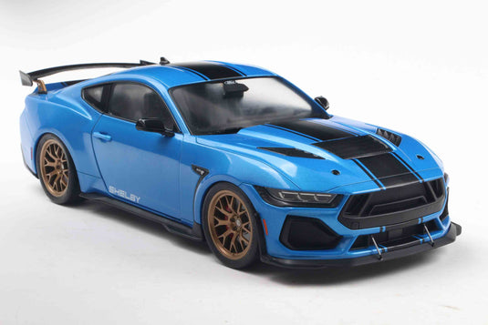 Ford SHELBY MUSTANG SUPER SNAKE GRABBER BLAUW 2025 SOLIDO 1:18
