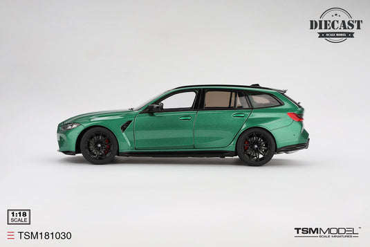 Bmw M3 TOURING (G81) ISLE OF MAN GREEN METALLIC 2023 TSM Model 1:18