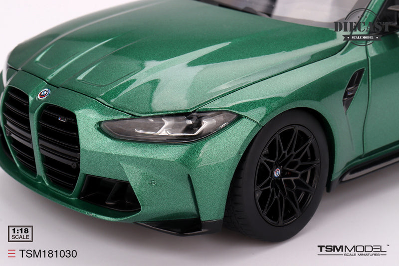 Chargez l&#39;image dans la visionneuse de la galerie, Bmw M3 TOURING (G81) ISLE OF MAN GREEN METALLIC 2023 TSM Model 1:18
