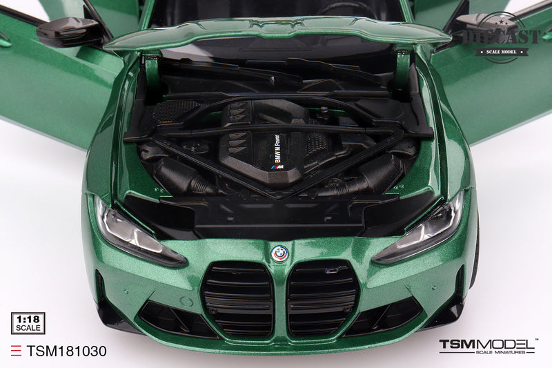 Load image into Gallery viewer, Bmw M3 TOURING (G81) ISLE OF MAN GREEN METALLIC 2023 TSM Model 1:18
