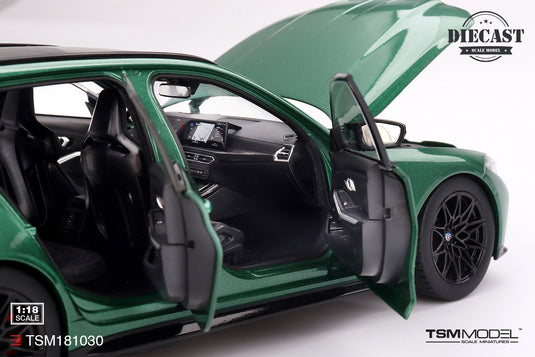 Bmw M3 TOURING (G81) ISLE OF MAN GREEN METALLIC 2023 TSM Model 1:18