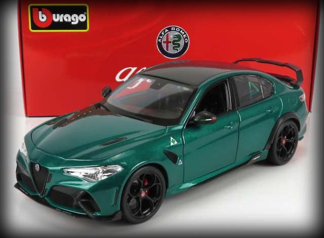 Load image into Gallery viewer, Alfa Romeo GIULIA GTAM 2020 Green BBURAGO 1:18
